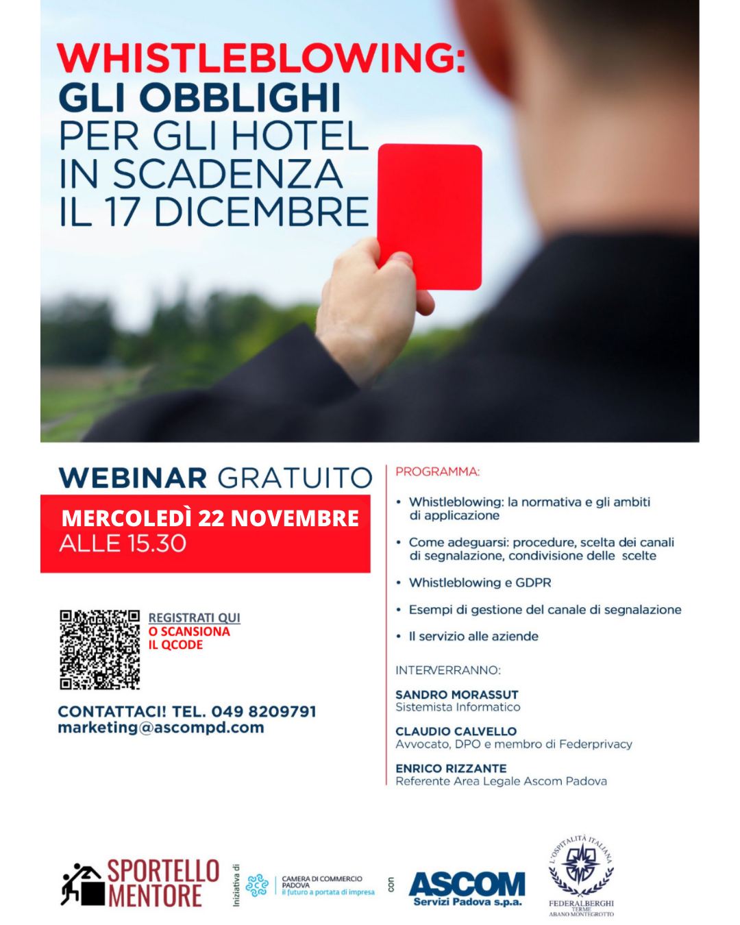 Webinar sul Whistleblowing
